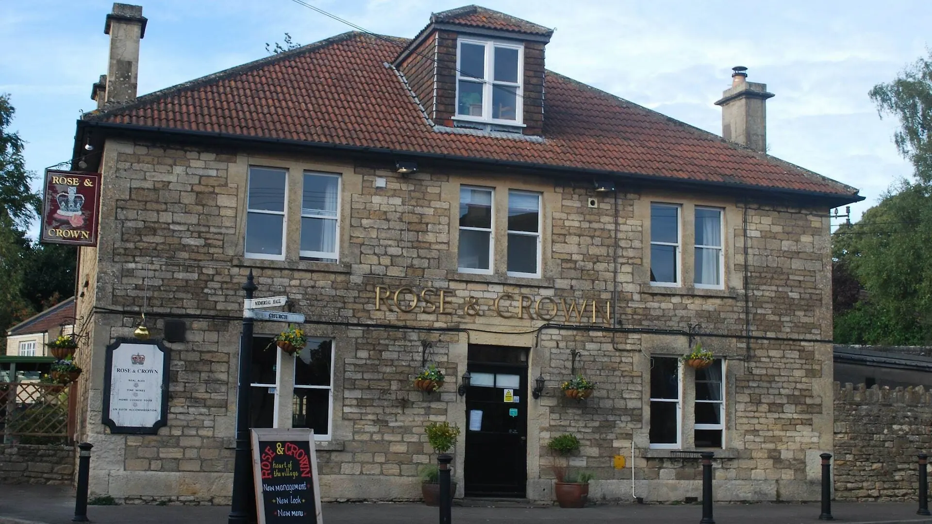 Rose And Crown Bath Hotel Hinton Charterhouse Guest house